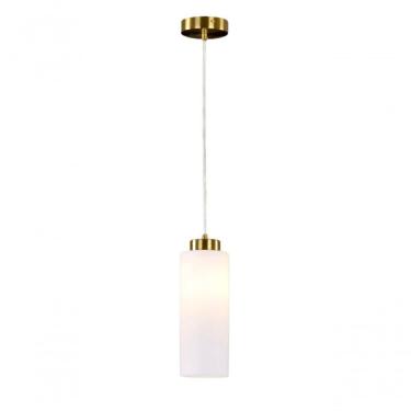 Imagem de Pendente Lutsk Metal Ouro 1 Lâmpada E27 Bivolt Tupiara E Cabo 115Cm Única Único