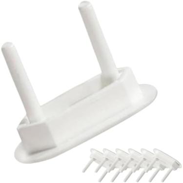 Imagem de Kit 14 Protetores de Tomada Segurança Infantil Contra Choque Elétrico para Bebês e Crianças