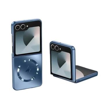 Imagem de Capa Magnética Ultra Fina Metálica Magsafe Para Samsung Galaxy Z Flip 