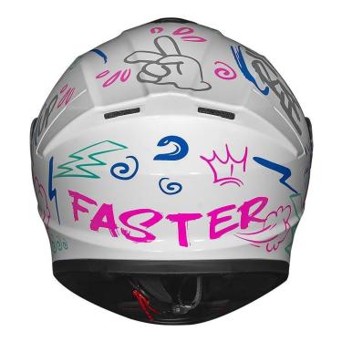 Imagem de CAPACETE RACE TECH HIT FASTER ROSA-Unissex
