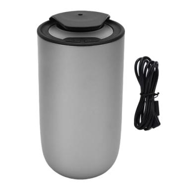 Imagem de TOPINCN Difusor de óleo Essencial de 15ml, Mini Difusor de Perfume Silencioso e Sem água, Portátil Com Estrutura Anti-vazamento para Sala de Estar do Quarto do Carro (Ti prata)