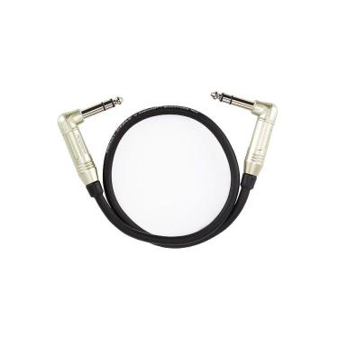 Imagem de Cabo P10 X P10, L, 90º Graus, Estéreo Amphenol - 50 Cm