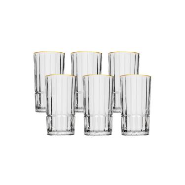 Imagem de Copo Long Drink Cristal Hauskraft 385ml 6 Peças