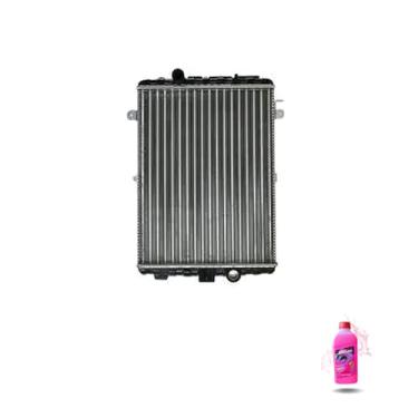 Imagem de Kit Radiador VW Gol Parati 95> + Aditivo Radiador Visconde RV Extra Rosa
