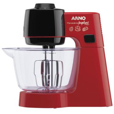 Imagem de Batedeira Planetária Arno Inspirart KM-32 com 5 Velocidades e 500W – Vermelha