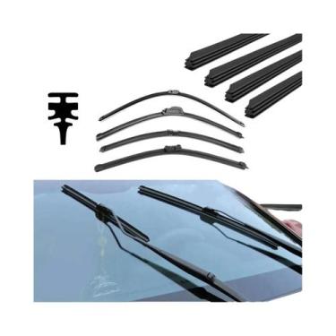 Imagem de Palhetas De Limpador De Para-brisa Universal Para Carro, Substituição 