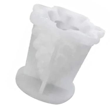 Imagem de Luqeeg Molde de Silicone para Vela de árvore de Natal, Molde 3d Bonito e Durável para Artesanato Diy, Desmoldagem Fácil para Fazer Presentes