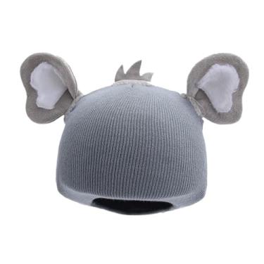 Imagem de Generic Acessórios para Capa de Capacete de Esqui na Neve: Lindos Acessórios Decorativos para Uso Externo, Mantêm os Pés Aquecidos, Estilosos, Divertidos e, Cinza