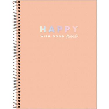 Imagem de Caderno 160F Espiral Universitário 10M Happy CD