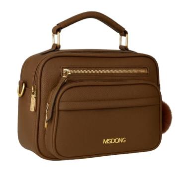 Imagem de Bolsa Bag Feminina De Mão, Ombro Com Alça Transversal Tiracolo Tote (Café)