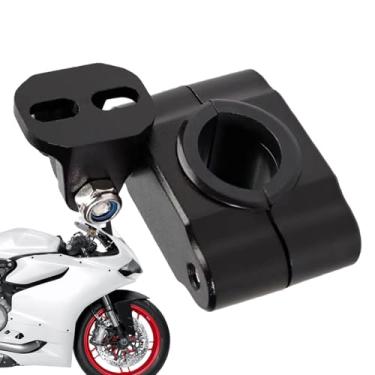 Imagem de Suporte Para Farol De Moto - Instalação Fácil Sem Furos - Suporte Para Luz De Nevoeiro De Motocicleta,Para Entusiastas De Passeios Noturnos E Ciclismo Urbano Em Estrada