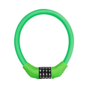 Imagem de Cadeado Antifurto De 4 Dígitos Para Bicicleta, Cadeado De Cadeia Portá