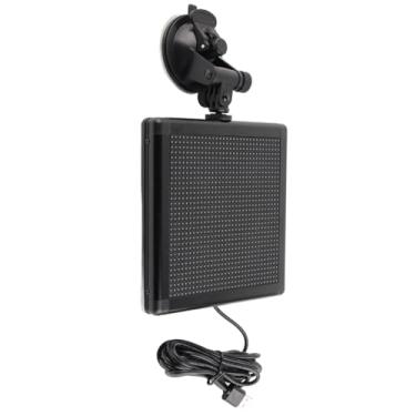 Imagem de Tela LED para carro Pixel Art Display Placa de sinal de emoticon programável 32x32 Resolução APP WIFI Transmissão sem fio para carros, lojas e casas