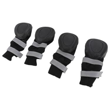 Imagem de Botas de Cachorro, Sapatos de Cachorro Com Botas Protetoras Anti -deslizamento 4pcs Configuram Botas de Cachorro de Cachorro Impermeáveis ​​para Cães Grandes para Cães Grandes (Xl)
