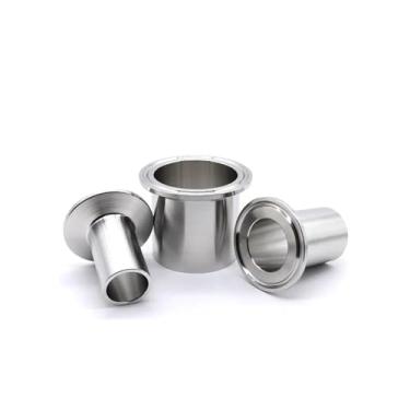 Imagem de 1 peça tamanho 19 mm-108 mm OD 3.8 cm 5.1 cm -10.2 cm Tri Clamp alongamento 50 mm altura SUS 304/316 conexão de virola de solda inoxidável (SS304,89 mm tubo OD K106mm)