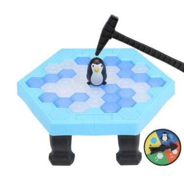 Imagem de Jogo Pinguim Quebra Gelo Com Blocos e Martelo Artbrink - ART BRINK