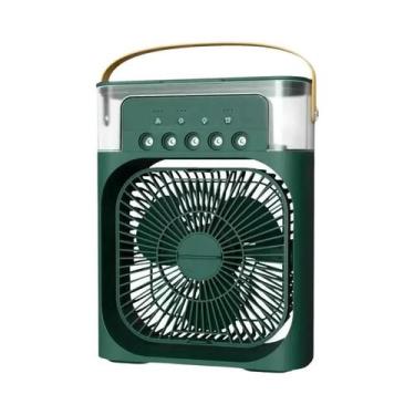 Imagem de Mini Umidificador De Ar 3 Em 1, Ventilador USB Silencioso, Resfriador 