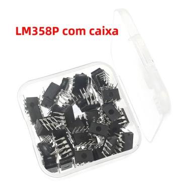 Imagem de 10-50pcs LM358 LM358P Amplificador Operacional DIP8 IC Chip Kit Kits d