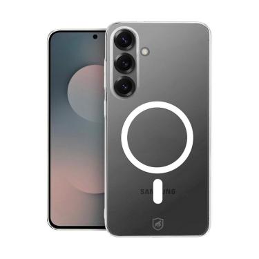 Imagem de Capa para Samsung Galaxy S25 FE - Crystal Slim Magsafe - NÃO AMARELA - Transparente - Gshield