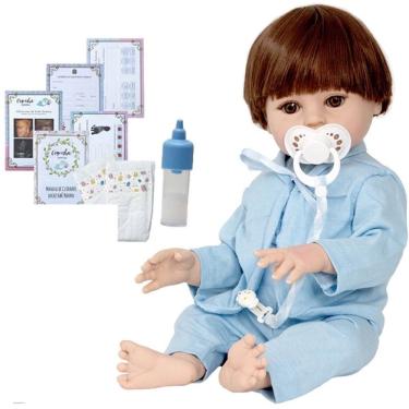 Imagem de Boneca Bebe Reborn Menino ARTHUR Pagao