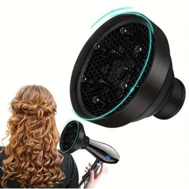 Imagem de Difusor De Ar para Secador Em Silicone Adaptador Definidor de Cachos R