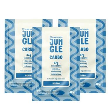 Imagem de 3X Sache Jungle Endurance Carbo Plant Power Neutro 40G