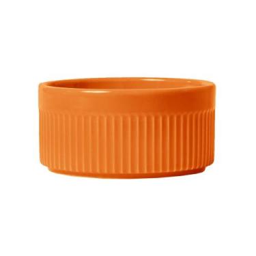 Imagem de Ramekin Refratária 9,9 cm Laranja com 240 Ml Porcelana - Germer Porcel