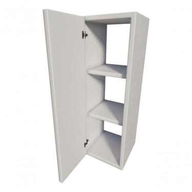 Imagem de Armário Multiuso Organizar Produtos e Materiais Limpeza 1 Porta Madeira 20CM Branco