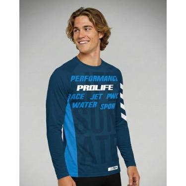 Imagem de Camisa UV Masculina Life 2025 - Prolife, Skyline, EGG