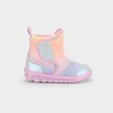 Imagem de Bota Infantil Bibi Roller 2.0 Rosa com Lilás-Feminino