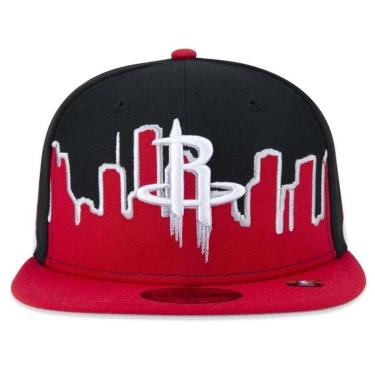 Imagem de BONÉ NEW ERA 5950 HOUSTON ROCKETS TIP-OFF PRETO VERMELHO-Masculino