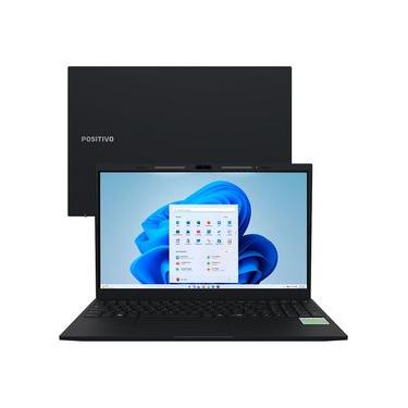 Imagem de Notebook Positivo Vision N15M Intel N100 Windows 11 Home 8GB RAM 128GB SSD Wi-Fi 6 - 15,6" Full HD IPS Minitela - Preto