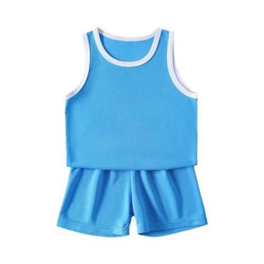 Imagem de Conjunto De Roupas Esportivas De Secagem Rápida Para Crianças No Verão