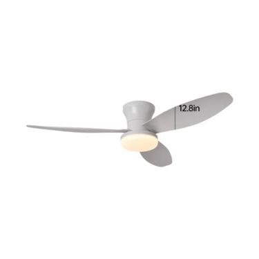 Imagem de Ventilador De Teto LED Grande De 40,16'' Com Luz E Controle Remoto, 3 