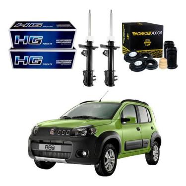Imagem de Kit Amortecedor Dianteiro Novo Uno Way 1.0 1.4 2010 A 2016 - Nakata