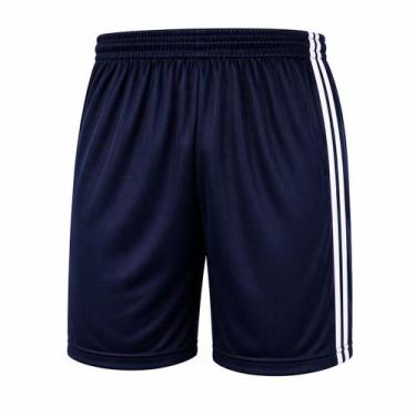 Imagem de Shorts masculino calção de futebol academia lazer 100 poliéster Onda D