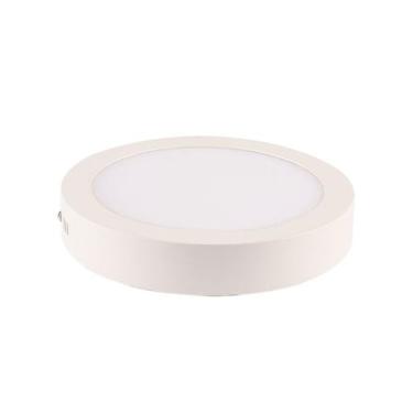 Imagem de Plafon Led Sobrepor 24W Redondo 6500K Branco Blumenau - Blumenau Lustr