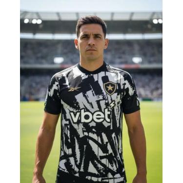Imagem de Camiseta Botafogo 4 Aura 90 2025-26 - General, Azul, Turquesa, G1