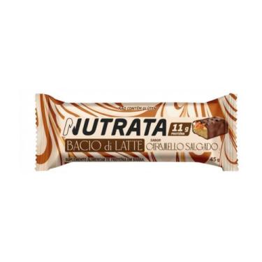 Imagem de Barra Proteica Bacio di Latte - 1 Unidade 45g Caramelo Salgado - Nutra