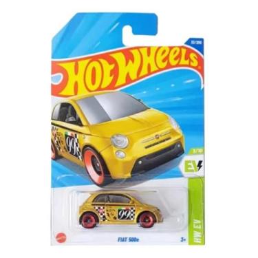 Imagem de Carrinho Miniatura Hot Wheels Fiat 500e Hyw85