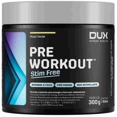 Imagem de Pre Workout Original - Stim Free (300g) - Sabor: Maçã Verde - Dux Huma