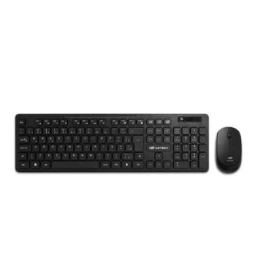 Imagem de Kit teclado e mouse sem fio k-w20bk c3t - Sem Marca