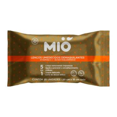 Imagem de Lenços Umedecidos Demaquilantes Mió 5 em 1 com Vitamina C e Ácido Hial