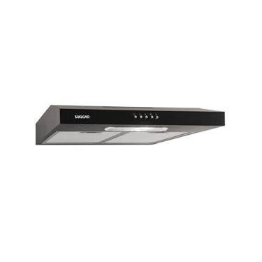 Imagem de Depurador de Ar Slim Suggar DPS161PT 60cm 3 Velocidades Preto 110V