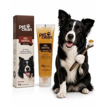 Imagem de Gel Dental Pasta de Dente Cães Gatos 90g Sabor Chocolate - Pet Clean