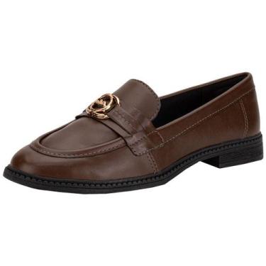Imagem de Mocassim feminino dakota d0222, Café, 36