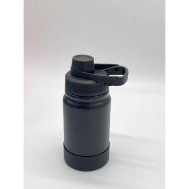Imagem de Garrafa Térmica MS-966 350ml Capa Protetora Silicone - blihi, Preto