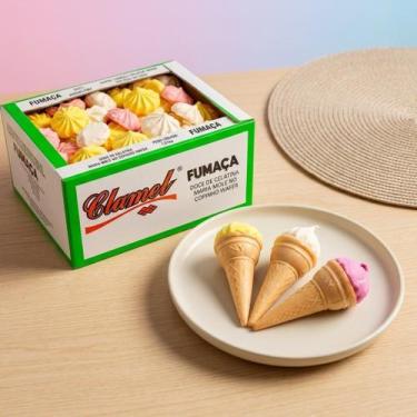 Imagem de Doce Fumaça Clamel Maria Mole Wafer Cores Sortidas 50 Unidades 20G Cai