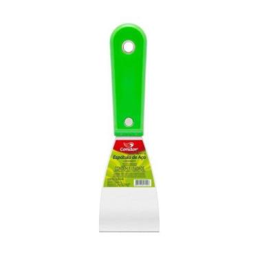 Imagem de Espátula Aço Com Cabo Pvc 6" Condor Lâmina Aço Cromado Para Preparação