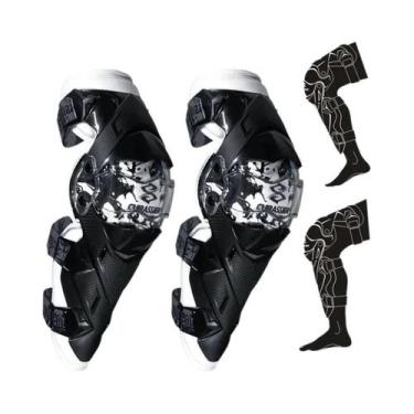 Imagem de Protetores De Joelho Para Motocicleta CUIRASSIER, Proteção Ventilada P